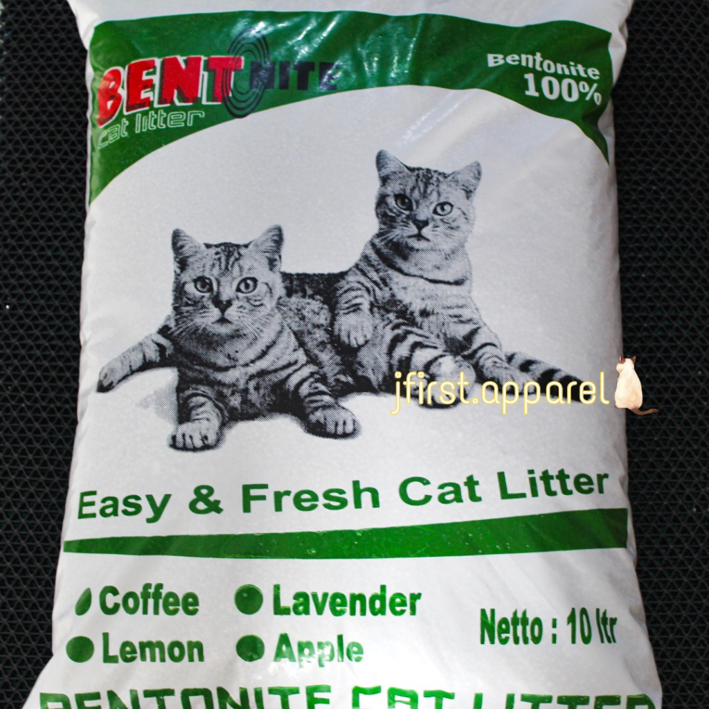 Pasir Kucing Gumpal Bento 10L